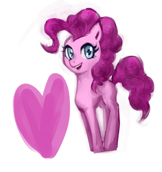 Size: 672x713 | Tagged: safe, artist:nolilty, pinkie pie, g4, female, pixiv, solo