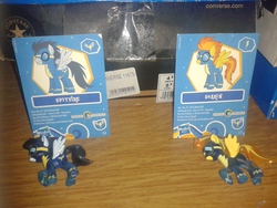 Size: 2560x1920 | Tagged: safe, soarin', spitfire, pony, g4, blind bag, fail, irl, photo, toy, you had one job