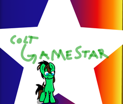 Size: 2000x1700 | Tagged: safe, artist:daisy meadows, oc, oc only, oc:gamestar, colt, male, stars