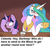 Size: 650x593 | Tagged: safe, artist:reiduran, edit, princess celestia, twilight sparkle, g4, bar, blushing, caption, drunk, drunk celestia, drunklestia, embarrassed