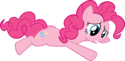 Size: 7000x3404 | Tagged: safe, artist:slb94, pinkie pie, g4, female, simple background, solo, transparent background, vector