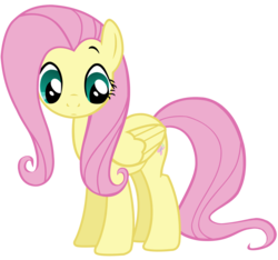 Size: 3200x3000 | Tagged: safe, artist:tomfraggle, fluttershy, g4, female, high res, simple background, solo, transparent background, vector