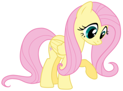 Size: 4200x3100 | Tagged: safe, artist:tomfraggle, fluttershy, g4, female, simple background, solo, transparent background, vector