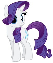 Size: 3000x3600 | Tagged: safe, artist:tomfraggle, rarity, g4, female, high res, simple background, solo, transparent background, vector