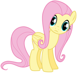 Size: 3800x3600 | Tagged: safe, artist:tomfraggle, fluttershy, g4, female, high res, simple background, solo, transparent background, vector