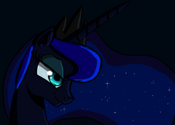 Size: 1602x1138 | Tagged: safe, artist:winterdominus, princess luna, g4, female, solo