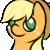 Size: 50x50 | Tagged: safe, artist:mondlichtkatze, applejack, g4, animated, female, gif, gif for breezies, icon, picture for breezies