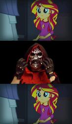 Size: 596x1024 | Tagged: safe, sunset shimmer, equestria girls, g4, my little pony equestria girls: rainbow rocks, ashens, exploitable meme, meme, sunset screamer, the silver skull