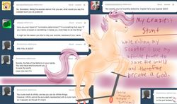 Size: 1280x752 | Tagged: safe, scootaloo, g4, ask, female, realistic, scooter, solo, tumblr