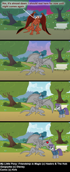 Size: 854x2077 | Tagged: safe, artist:flyingbrickanimation, maud pie, g4, brooklyn (gargoyles), comic, crossover, crossover shipping, female, gargoyles, male, maudlyn, shipping, straight