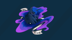 Size: 7680x4320 | Tagged: safe, artist:darkflame75, princess luna, lunadoodle, g4, absurd resolution, female, positive ponies, solo