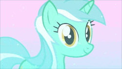 Size: 480x270 | Tagged: dead source, source needed, safe, artist:icanseeyourshed, bon bon, lyra heartstrings, sweetie drops, g4, animated, bon bon is not amused, double rainboom puppet, female, frown, nya, smiling, youtube link