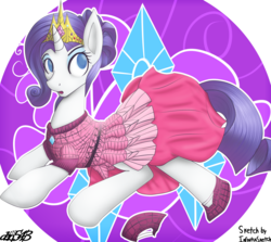 Size: 2311x2058 | Tagged: safe, artist:dan543fs, artist:infinitussketch, rarity, g4, clothes, costume, high res, solo