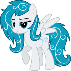 Size: 2195x2211 | Tagged: safe, artist:mortris, oc, oc only, oc:coastal tides, pegasus, pony, female, high res, mare, raised hoof, solo