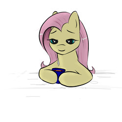 Size: 1024x1024 | Tagged: safe, artist:owlnon, fluttershy, g4, coffee, cup, female, morning ponies, smiling, solo