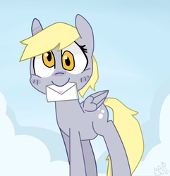 Size: 3473x3599 | Tagged: safe, artist:meowing-ghost, derpy hooves, pegasus, pony, g4, female, high res, mare, solo