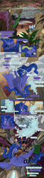 Size: 2496x10000 | Tagged: safe, artist:seventozen, princess luna, rainbow dash, comic:rocket to insanity, fanfic:rocket to insanity, g4, comic, dream walker luna, fanfic, fanfic art, subconscious