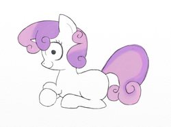 Size: 797x593 | Tagged: safe, artist:dr-waveband, sweetie belle, g4, female, solo