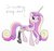 Size: 997x941 | Tagged: safe, artist:dr-waveband, princess cadance, queen chrysalis, g4, duo