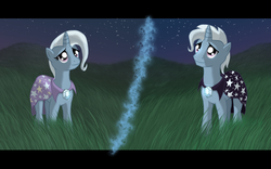Size: 2048x1280 | Tagged: safe, artist:karidyas, trixie, g4, rule 63, smiling, tristan, wallpaper