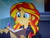 Size: 640x480 | Tagged: safe, screencap, sunset shimmer, equestria girls, g4, my little pony equestria girls: rainbow rocks, leak, book, journey book