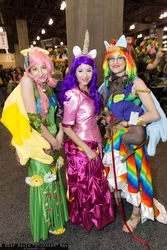 Size: 1365x2048 | Tagged: safe, fluttershy, rainbow dash, rarity, human, g4, cosplay, irl, irl human, photo