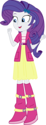 Size: 560x1520 | Tagged: safe, artist:sketchmcreations, edit, vector edit, rarity, sweetie belle, equestria girls, g4, boots, clothes, clothes swap, female, inkscape, open mouth, shoes, simple background, solo, sweetie belle's boots, transparent background, vector