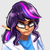 Size: 3000x3000 | Tagged: safe, artist:checkerboardazn, sci-twi, twilight sparkle, human, equestria girls, g4, my little pony equestria girls: rainbow rocks, clothes, female, frown, glare, glasses, high res, humanized, lab coat, pencil, portrait, scientist, solo, that was fast