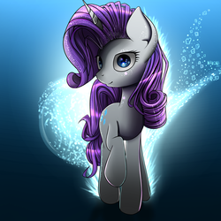 Size: 2450x2450 | Tagged: safe, artist:nikont, rarity, g4, female, high res, solo, sparkles