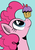 Size: 826x1169 | Tagged: safe, artist:darkhestur, pinkie pie, earth pony, pony, g4, cupcake, female, solo