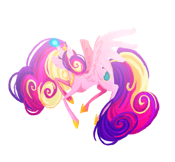 Size: 4200x3900 | Tagged: safe, artist:mizzsnow, princess cadance, alicorn, pony, g4, female, mare, simple background, solo, transparent background