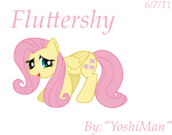 Size: 747x587 | Tagged: safe, artist:yoshiman1118, fluttershy, g4, female, solo