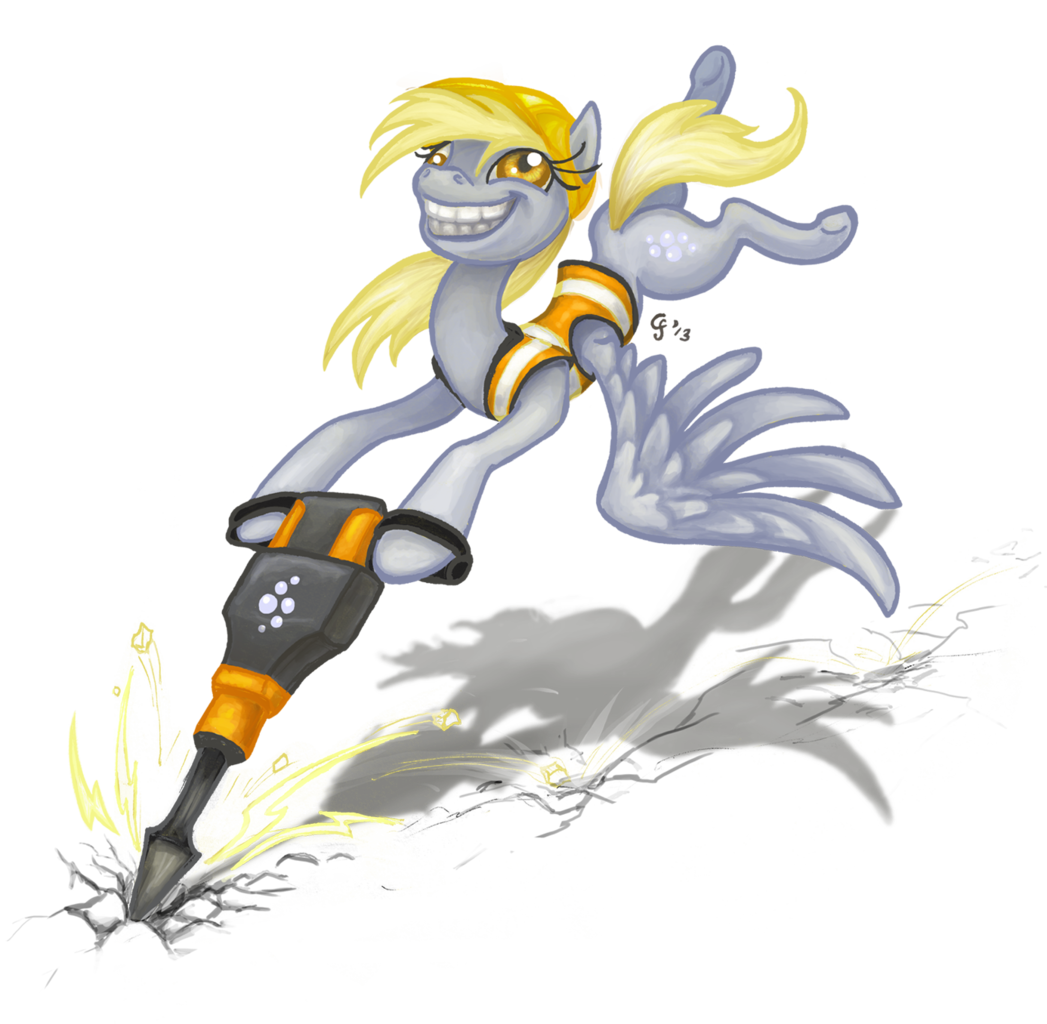 Safe Artist Gingerfoxy Derpy Hooves Pegasus Pony G