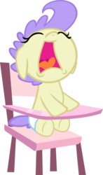 Size: 1024x1738 | Tagged: safe, artist:andreavalentina991, cream puff, pony, g4, baby, baby pony, crying, female, filly, foal, simple background, solo, transparent background, vector