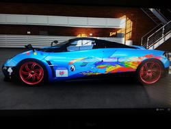 Size: 1024x768 | Tagged: safe, rainbow dash, g4, car, forza motorsport 5, pagani, pagani huayra