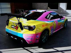 Size: 600x450 | Tagged: safe, fluttershy, g4, car, forza motorsport 5, toyota, toyota gt86