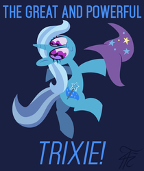 Size: 1400x1670 | Tagged: safe, artist:php92, trixie, pony, g4, bipedal, female, simple background, solo