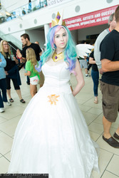 Size: 1365x2048 | Tagged: safe, artist:lochlan o'neil, princess celestia, human, g4, cosplay, irl, irl human, photo