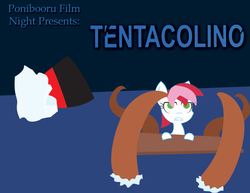 Size: 900x694 | Tagged: safe, artist:daisyhead, oc, oc only, oc:flicker, ponibooru film night, in search of the titanic, tentacles, tentacolino