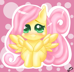 Size: 3129x3011 | Tagged: safe, artist:kergul, fluttershy, g4, chibi, cute, female, high res, incorrect leg anatomy, shyabetes, solo