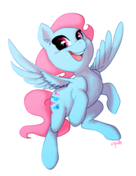 Size: 783x1009 | Tagged: safe, artist:c-puff, wind whistler, g1, g4, female, g1 to g4, generation leap, simple background, solo, transparent background