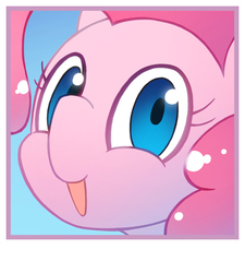 Size: 450x500 | Tagged: safe, artist:sweetsound, part of a set, pinkie pie, g4, female, pixiv, solo