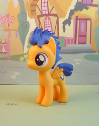 Size: 500x633 | Tagged: safe, artist:krowzivitch, flash sentry, pony, g4, colt, irl, male, photo, sculpture, solo, younger