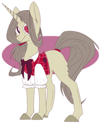 Size: 1330x1623 | Tagged: safe, artist:kyator, oc, oc only, pony, unicorn, clothes, solo