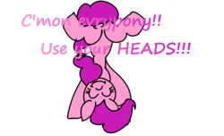 Size: 2193x1336 | Tagged: safe, artist:daisy meadows, pinkie pie, g4, female, handstand, solo