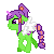 Size: 50x50 | Tagged: safe, artist:princess-amy, animated, icon, pixel art, walk cycle