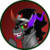 Size: 894x894 | Tagged: safe, artist:koonzypony, king sombra, g4, fangs, male, simple background, solo, sombra eyes, transparent background
