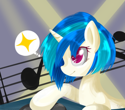 Size: 1000x874 | Tagged: safe, artist:snow angel, dj pon-3, vinyl scratch, g4, female, solo