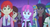 Size: 709x387 | Tagged: safe, screencap, blueberry cake, captain planet, mystery mint, nolan north, sandalwood, sophisticata, starlight, equestria girls, g4, my little pony equestria girls: rainbow rocks, background human, camrip, cute, mysterybetes