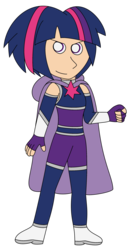 Size: 1578x3025 | Tagged: safe, artist:joeycrick, twilight sparkle, human, g4, female, humanized, solo